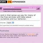 Hyperaudio - Ton mit interaktivem Transkript 